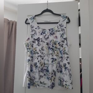 Floral Sleeveless Top